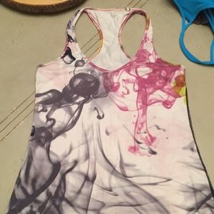 Lululemon tank top multicolored